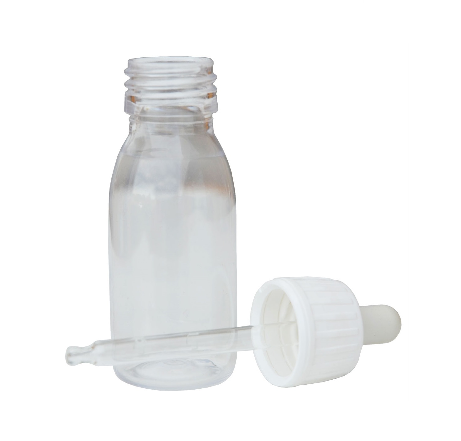 Acheter Flacon compte-gouttes vide compressible de 2oz, récipient de  distribution, bouteille en plastique de 60ml