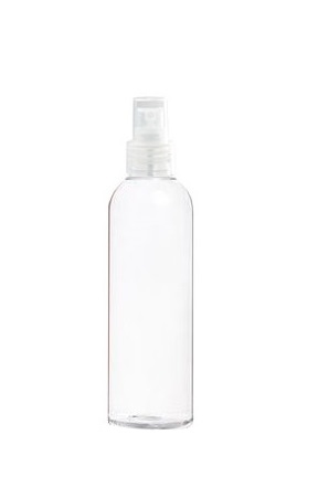 Flacon plastique avec spray pulvérisateur en PET cristal transparent,  LAB-ONLINE® - Materiel pour Laboratoire