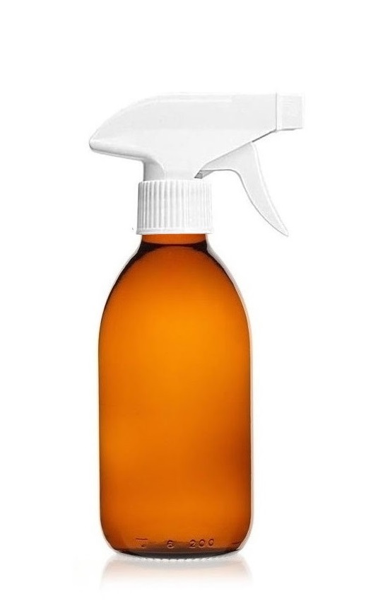 Vaporisateur spray en verre ambré - 500ml - La droguerie écologique 