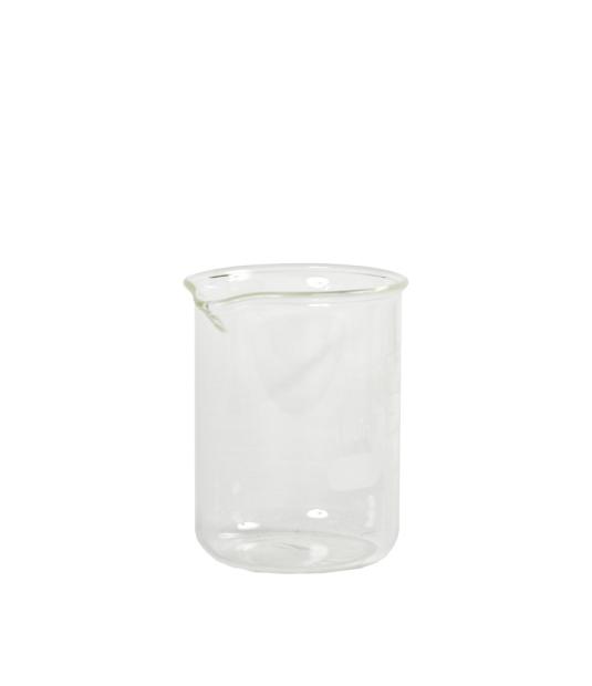 Flacon forme bouteille en verre borosilicaté 3.3 avec bouchon à